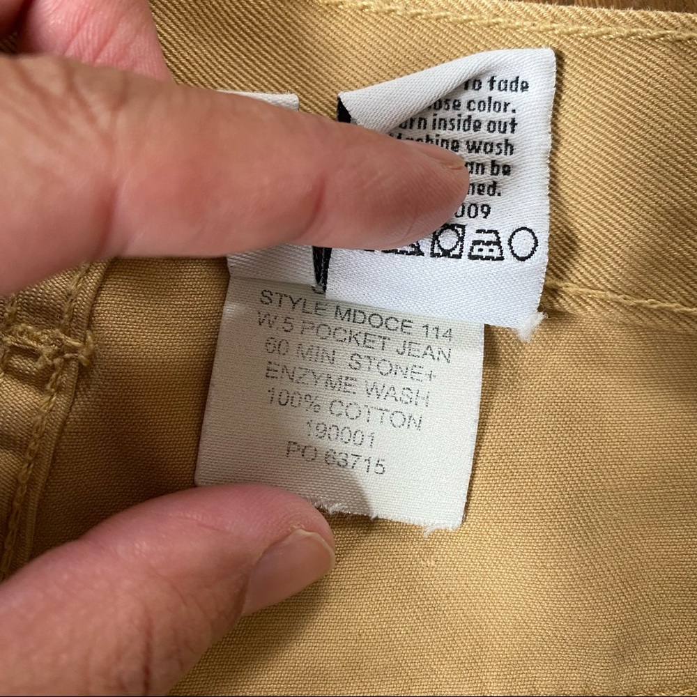 Calvin Klein Vintage High Rise Straight 5 Pocket Jeans - Picture 7 of 9
